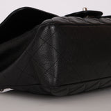 Chanel Jumbo Single Flap Black Caviar SHW