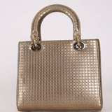 Dior Medium Lady Gold Metallic