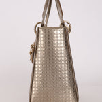 Dior Medium Lady Gold Metallic