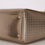 Dior Medium Lady Gold Metallic
