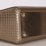Dior Medium Lady Gold Metallic