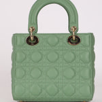 Dior Small Lady Green Lambskin
