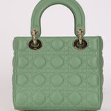 Dior Small Lady Green Lambskin