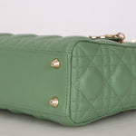 Dior Small Lady Green Lambskin
