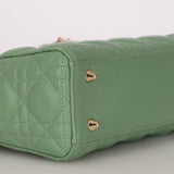 Dior Small Lady Green Lambskin