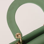 Dior Small Lady Green Lambskin
