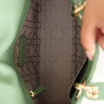 Dior Small Lady Green Lambskin