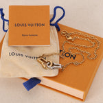 Louis Vuitton Collier Twin Lock Necklace