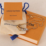 Louis Vuitton Collier Twin Lock Necklace