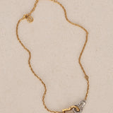 Louis Vuitton Collier Twin Lock Necklace