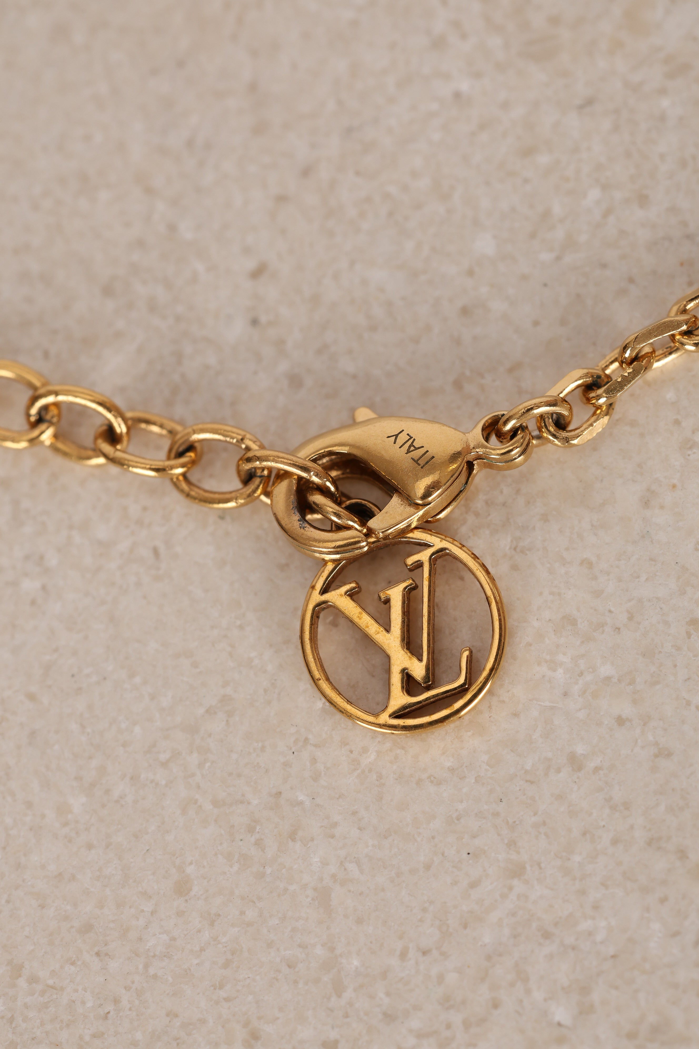 Louis Vuitton Collier Twin Lock Necklace