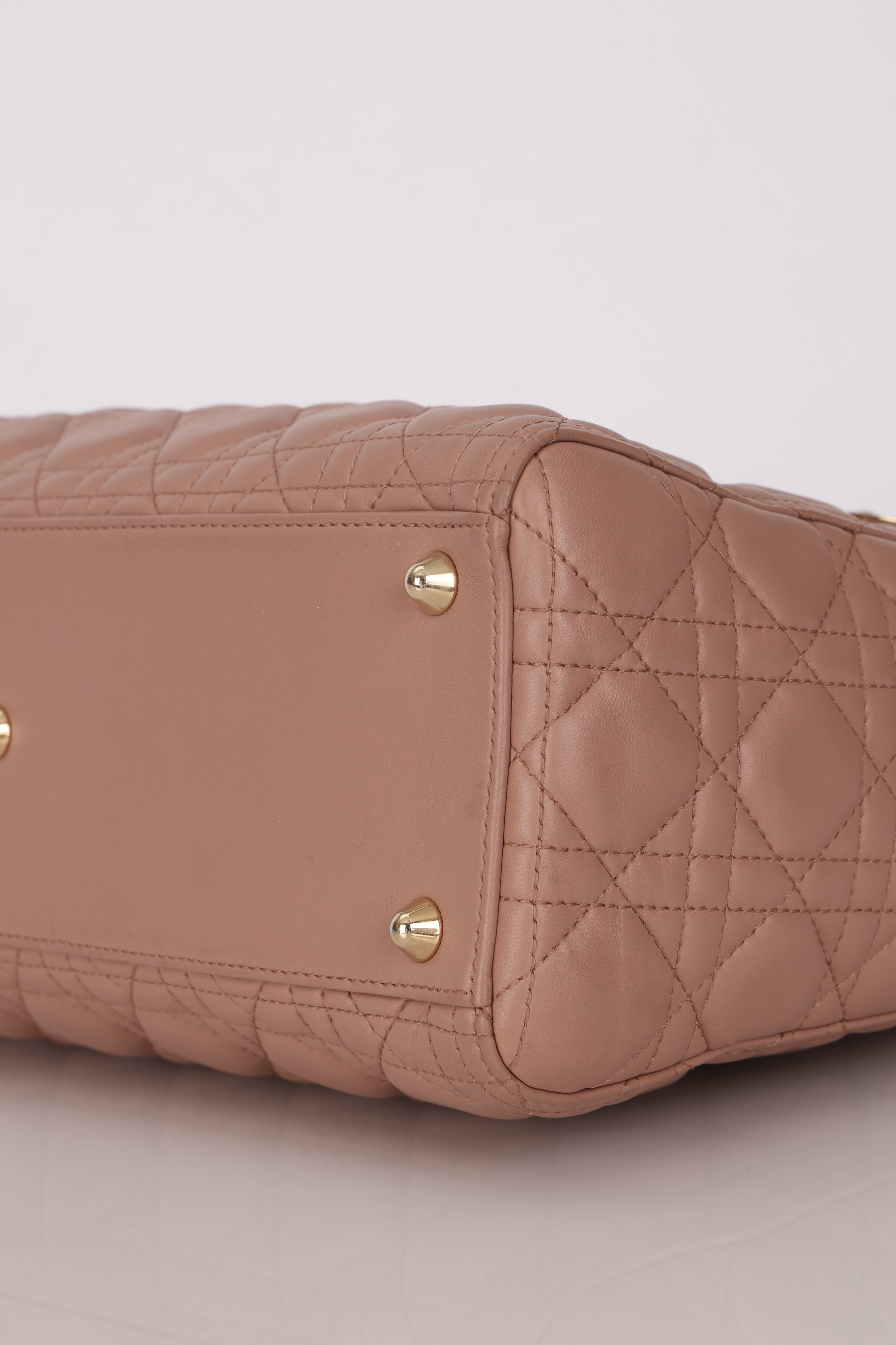 Dior Large Lady Dusty Pink Lambskin
