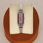 Gucci Pink Monogram Silver Watch