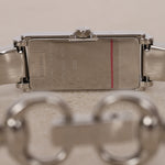 Gucci Pink Monogram Silver Watch