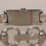 Gucci Pink Monogram Silver Watch