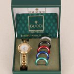 Gucci Multicolor Bezel Play Bead Watch 26mm