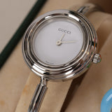 Gucci Multicolor Silver Bezel Watch