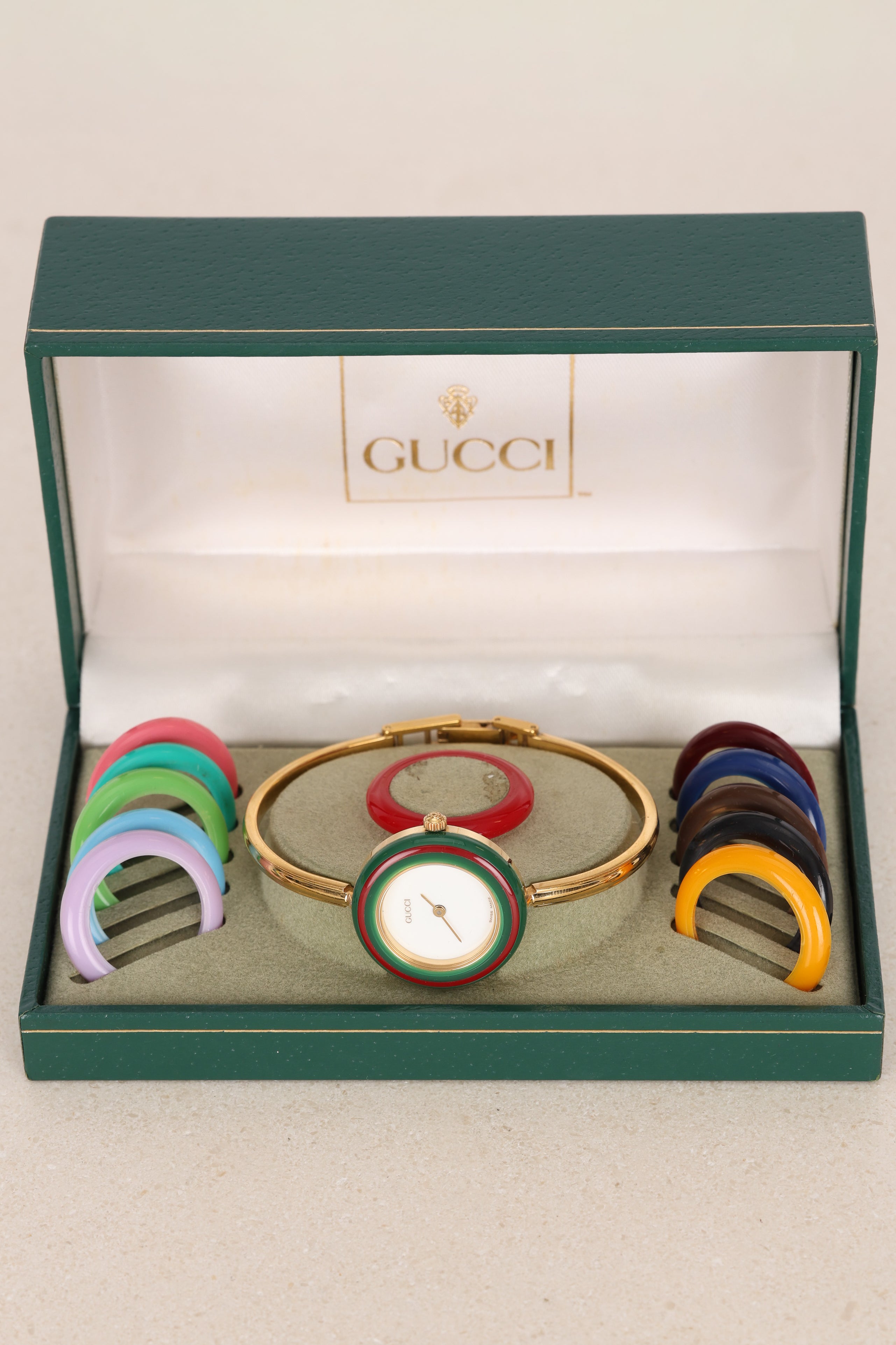 Gucci Multicolor Bezel Play Watch 26mm