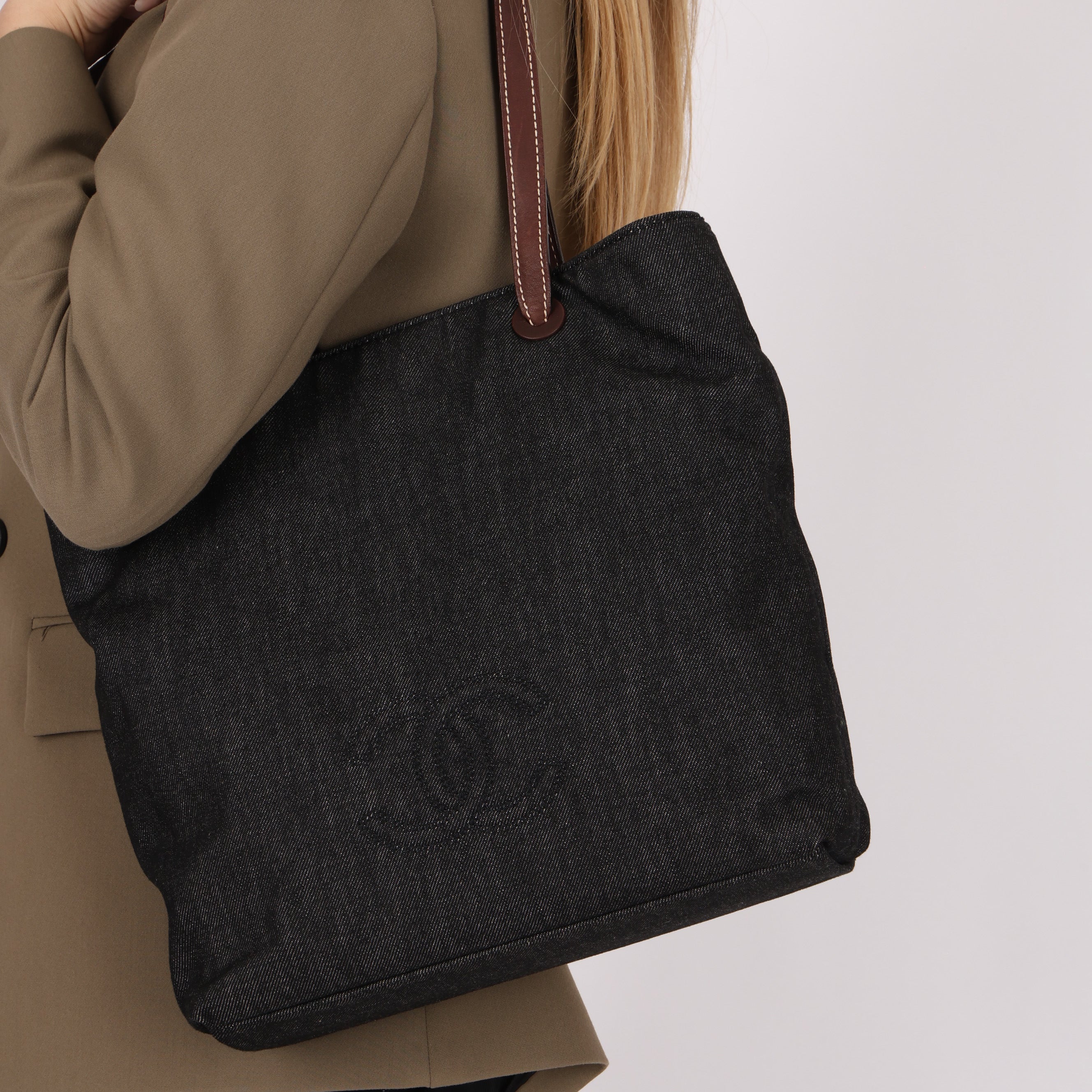 Chanel CC Denim Tote