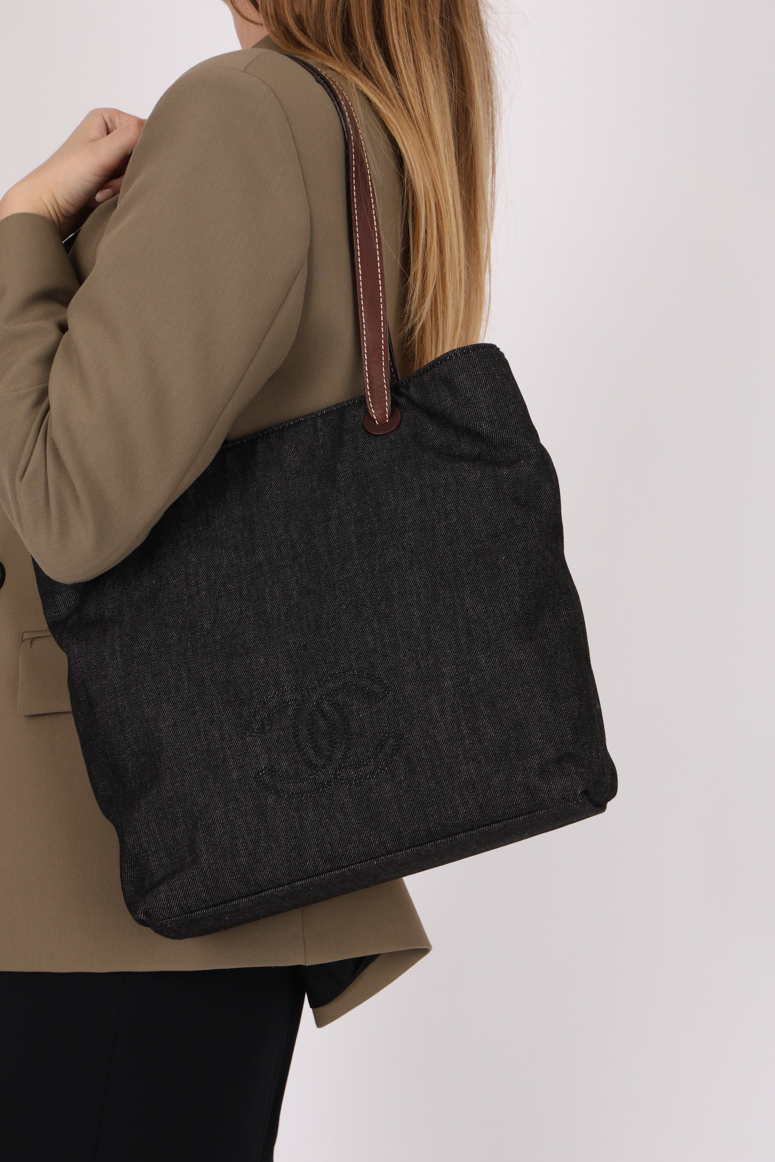 Chanel CC Denim Tote