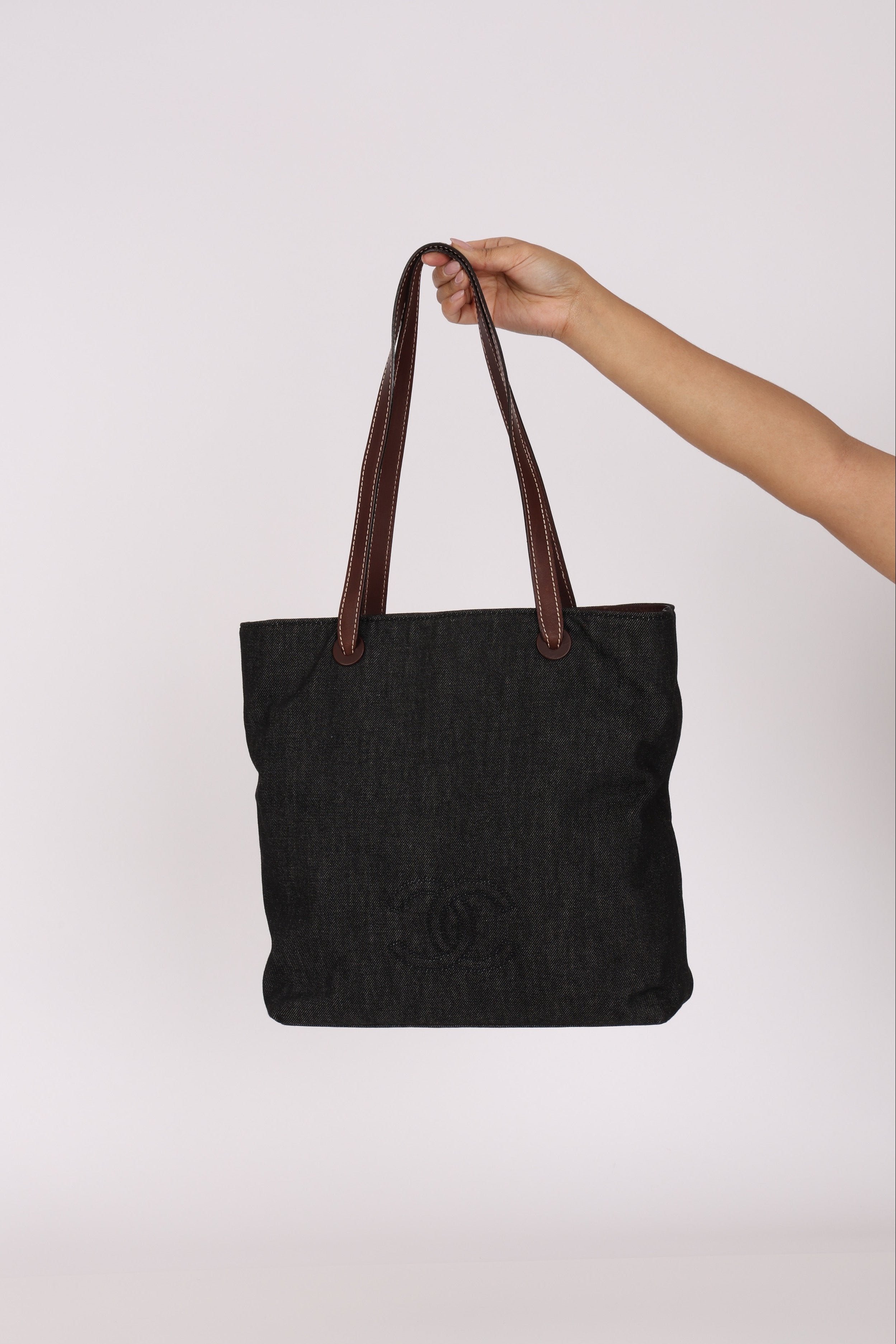 Chanel CC Denim Tote