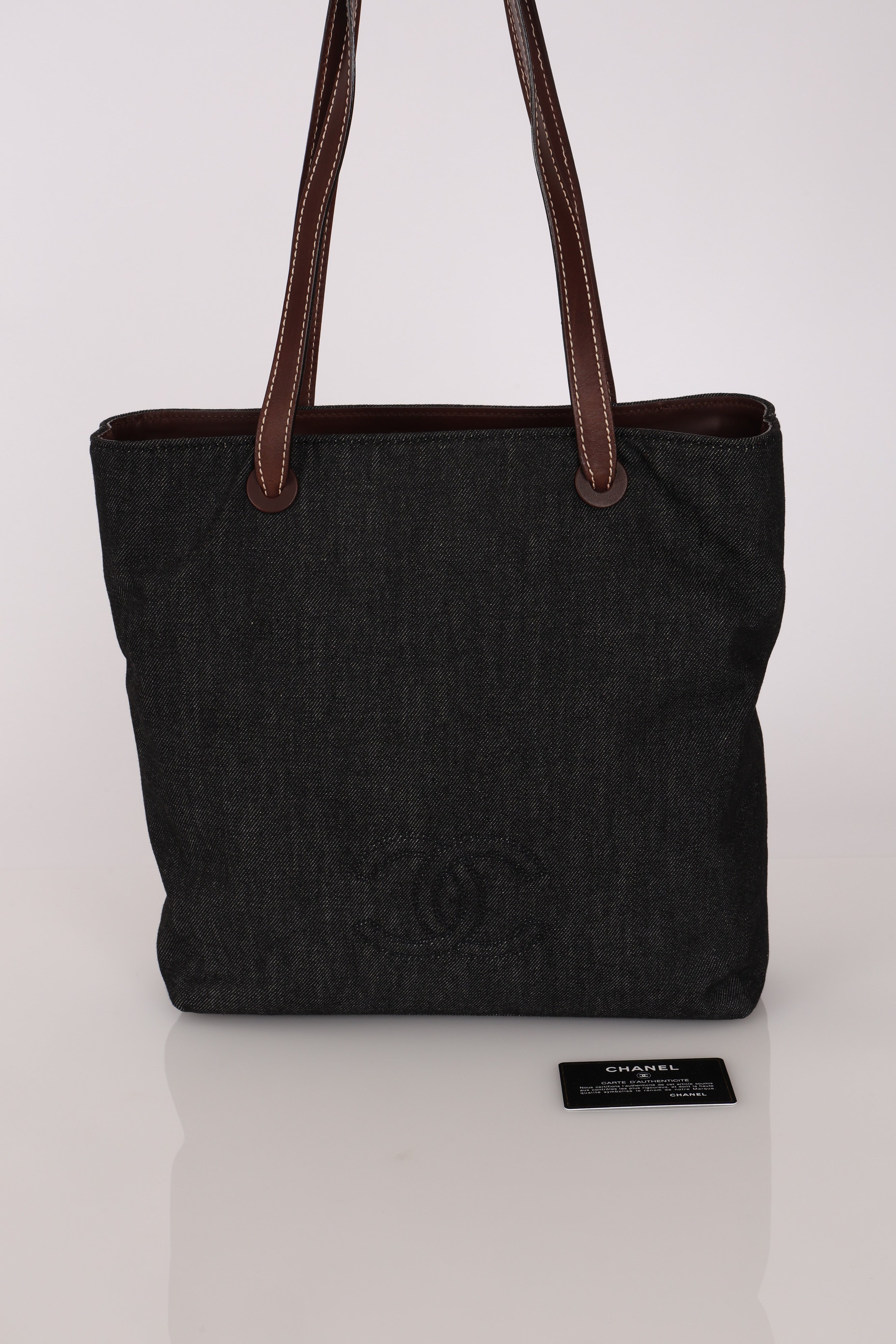 Chanel CC Denim Tote