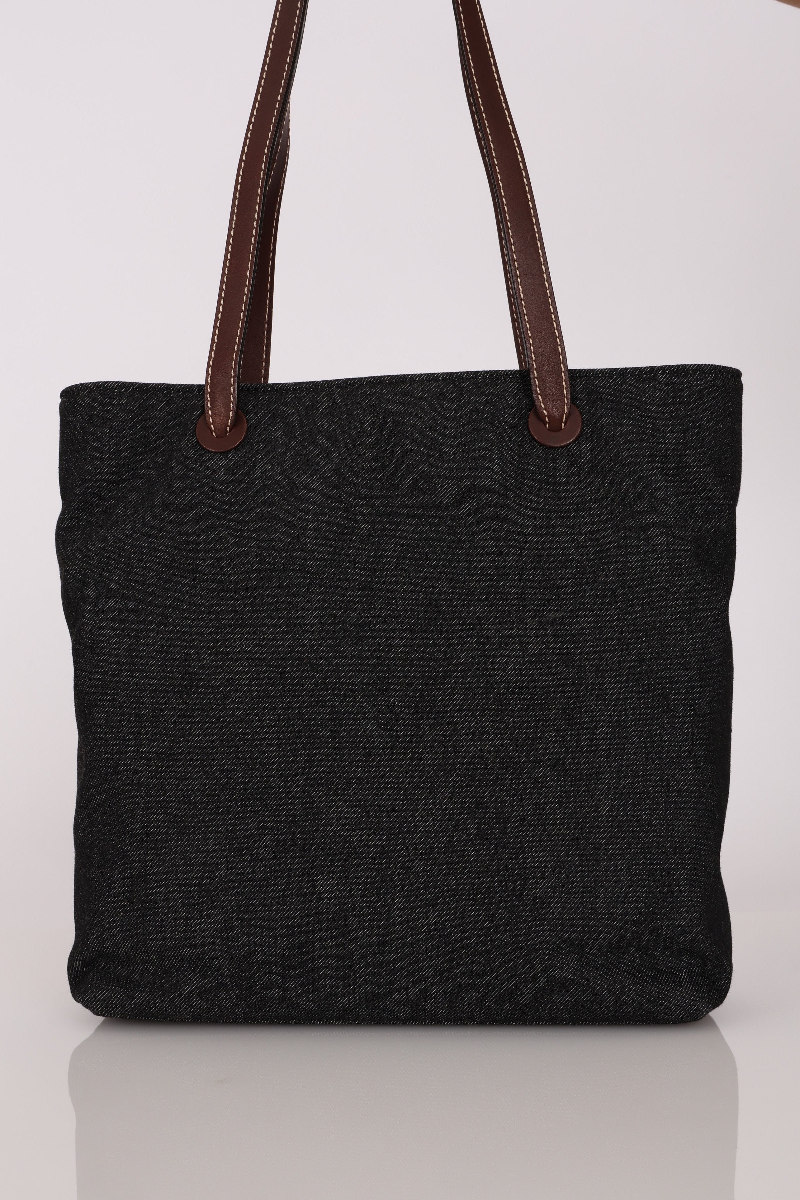 Chanel CC Denim Tote