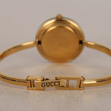 Gucci Multicolor Gold Bezel Watch