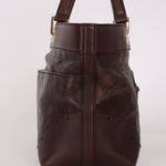 Gucci Guccissima Punch Tote Chocolate Brown