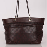 Gucci Guccissima Punch Tote Chocolate Brown