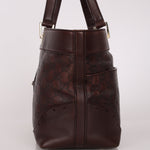 Gucci Guccissima Punch Tote Chocolate Brown