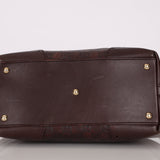 Gucci Guccissima Punch Tote Chocolate Brown