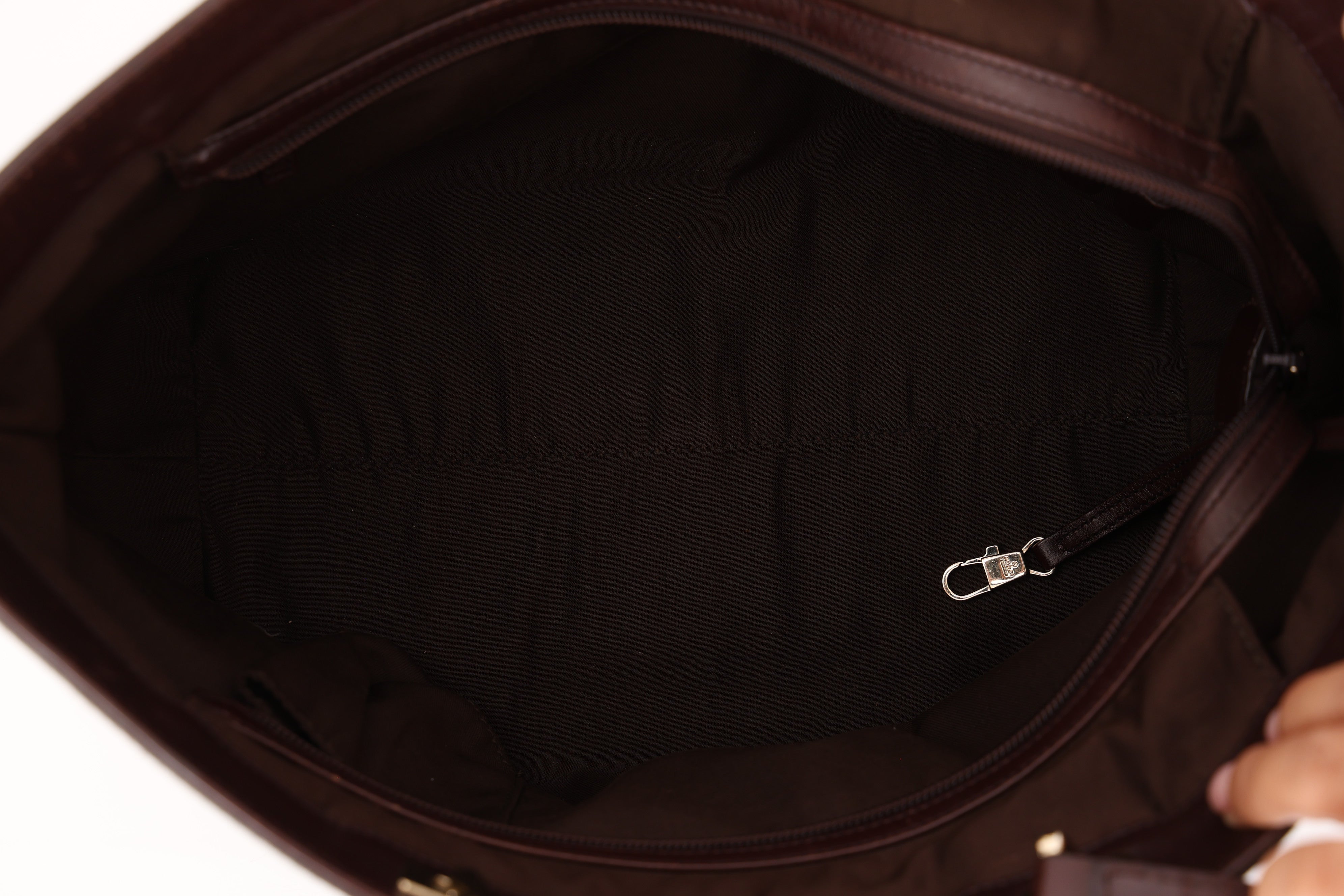 Gucci Guccissima Punch Tote Chocolate Brown