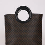 Celine Macadam Circle Top Handle Tote