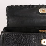Saint Laurent Crocodile Embossed Top Handle Bag