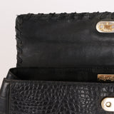 Saint Laurent Crocodile Embossed Top Handle Bag
