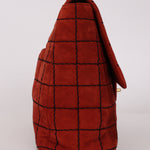 Chanel Chocolate Bar Single Flap Suede BGHW
