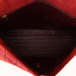 Chanel Chocolate Bar Single Flap Suede BGHW