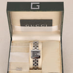 Gucci Monogram Silver Watch