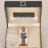 Gucci Monogram Silver Watch