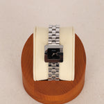 Gucci Monogram Silver Watch