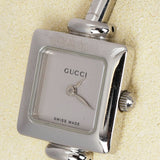 Gucci 1900L Square Stainless Steel Blanc Watch 19mm