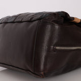 Celine Leather Patchwork Top Handle Bag