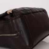 Celine Leather Patchwork Top Handle Bag