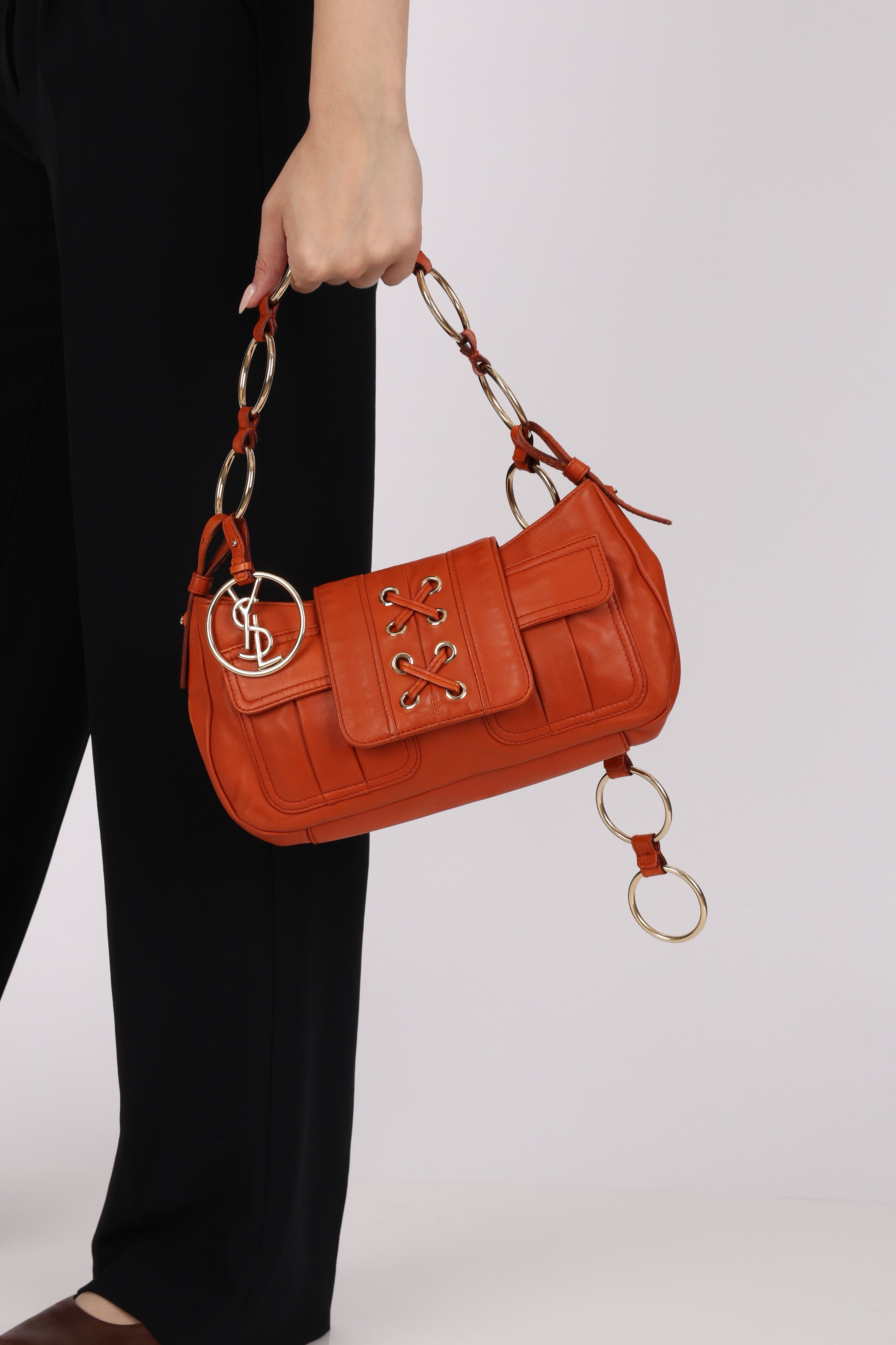 Yves Saint Laurent Rive Gauche Corset Baguette Bag