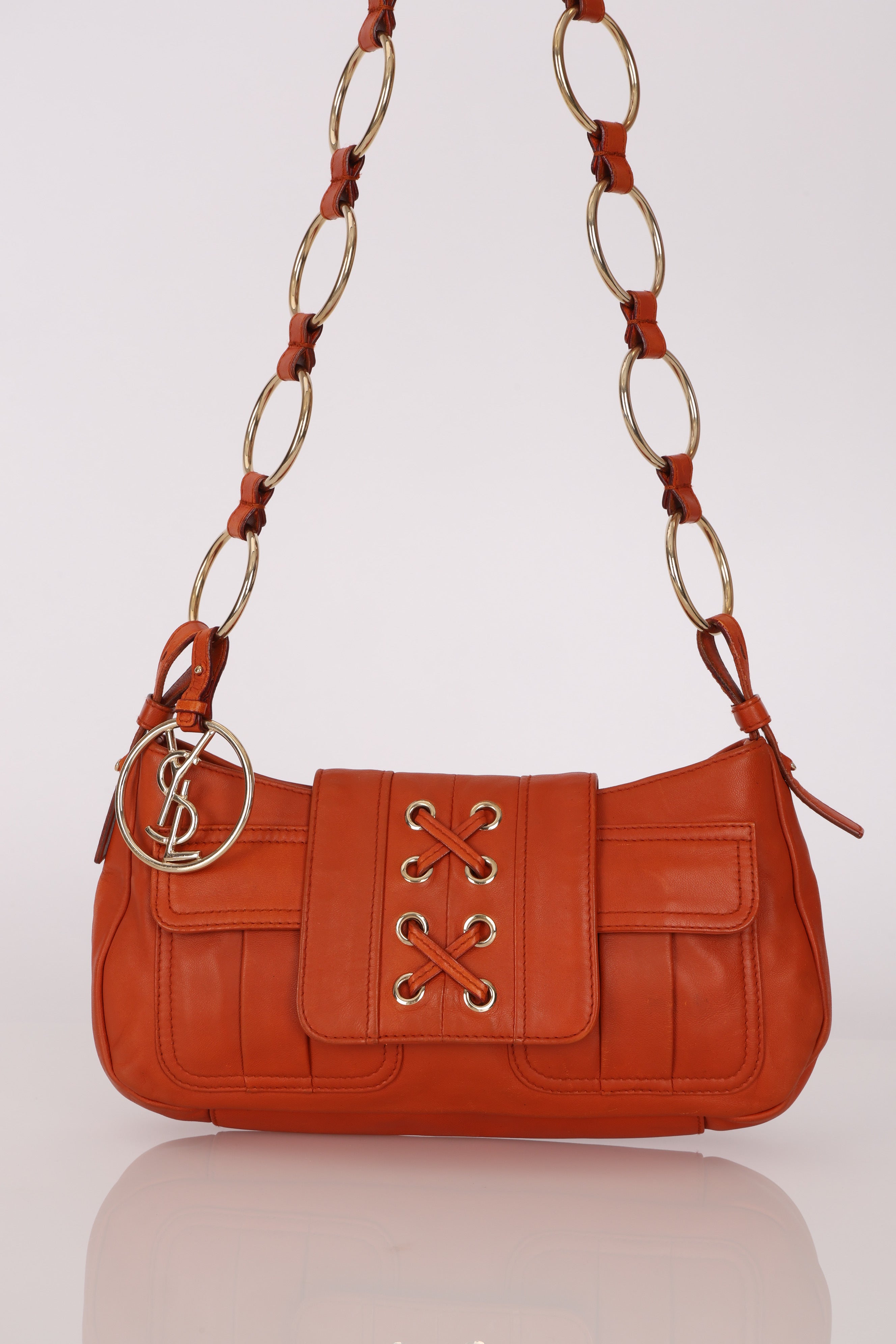Yves Saint Laurent Rive Gauche Corset Baguette Bag