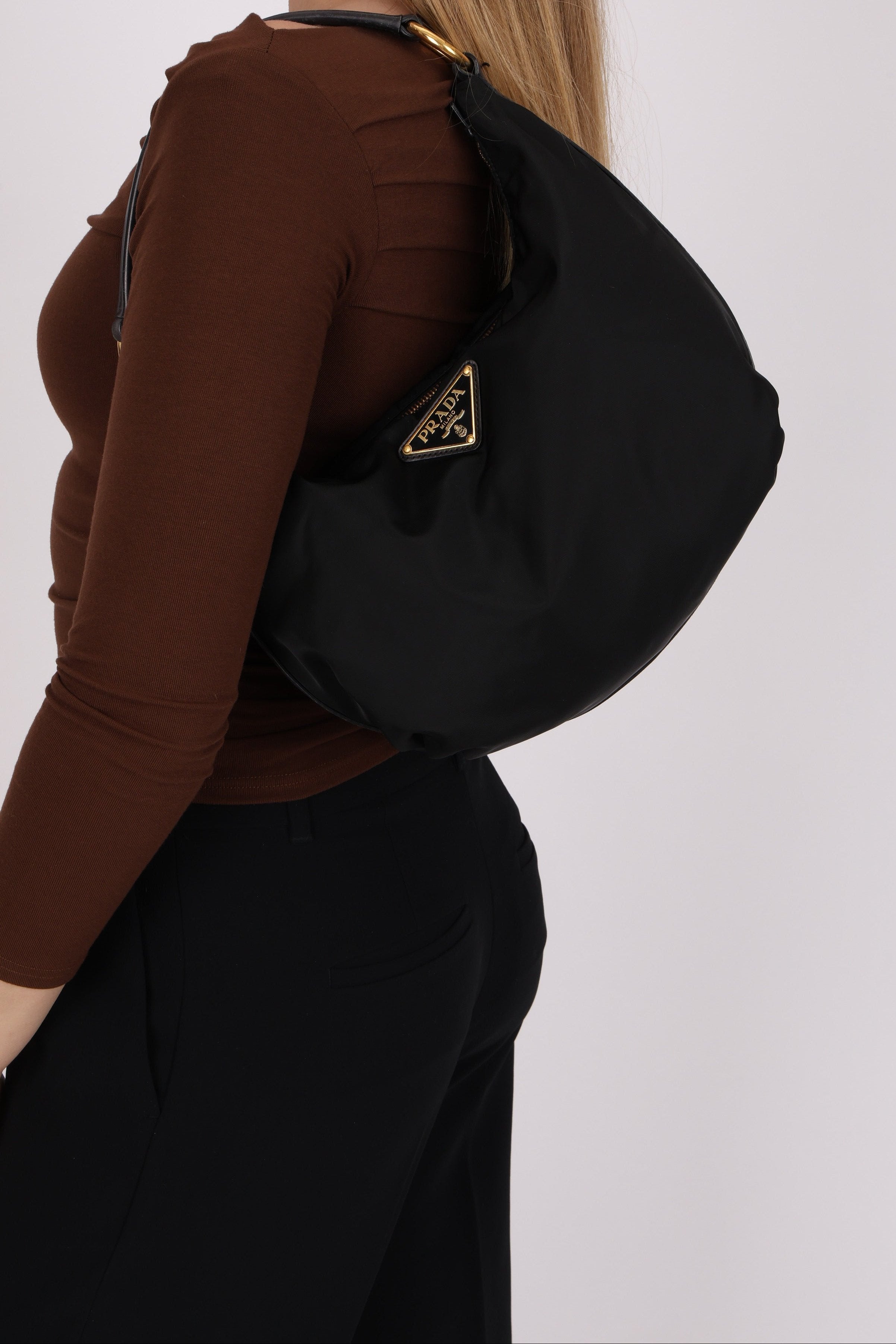 Prada Tessuto Hobo
