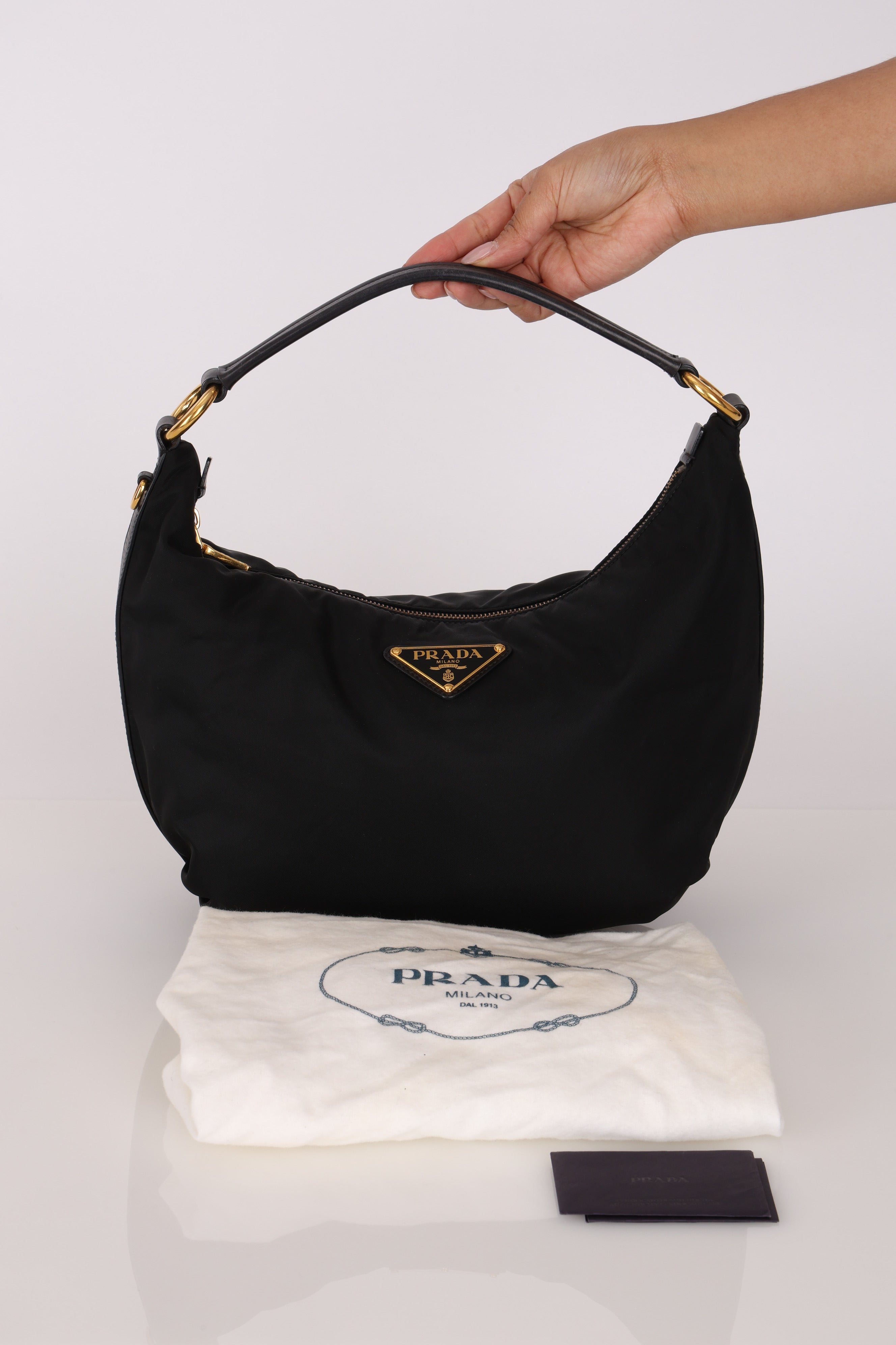 Prada Tessuto Hobo