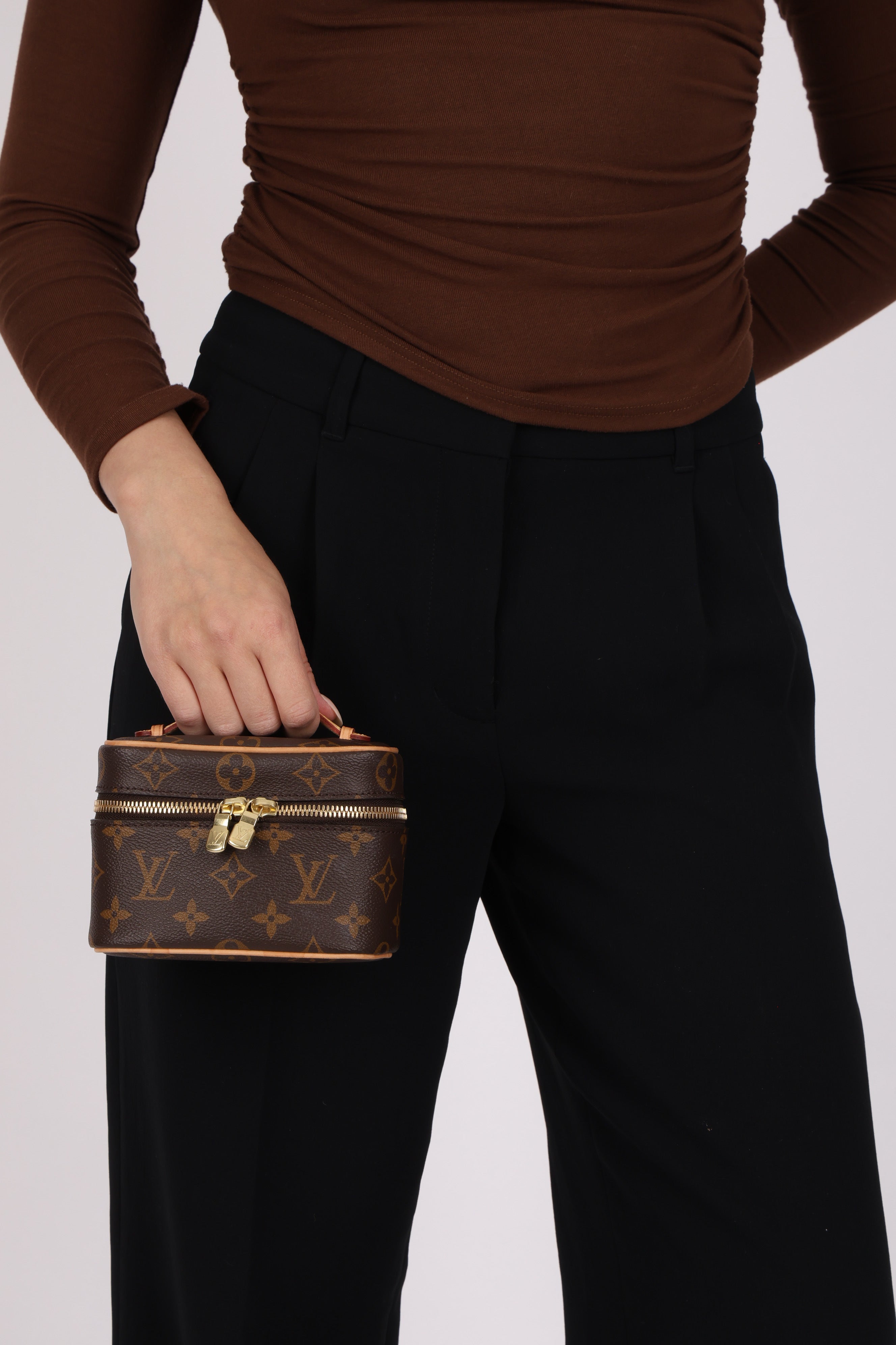 Louis Vuitton Monogram Nice Nano Vanity Case