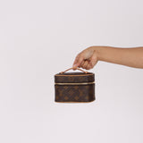Louis Vuitton Monogram Nice Nano Vanity Case